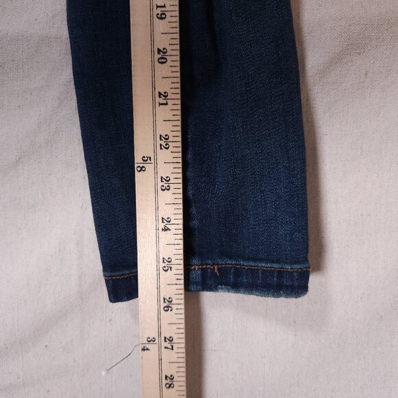 Free People Lexden Denim Overalls Womens 29 Blue Boho Casual Indie Festival Jean - Picture 6 of 16